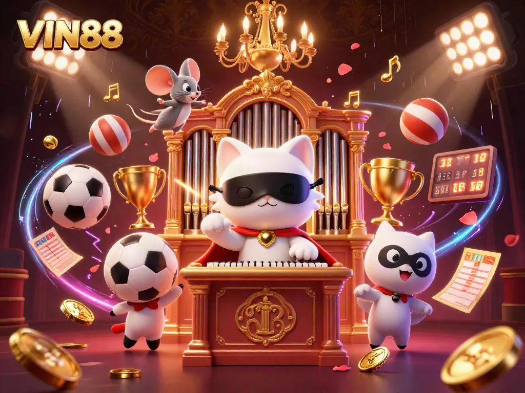 Experience thrilling moments at VIN88 with vibrant gaming elements and dynamic characters.