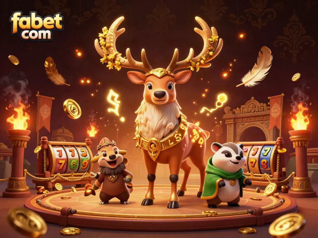Experience thrilling gameplay with fabet com's unique gaming elements and extraordinary characters in a vibrant casino scene.