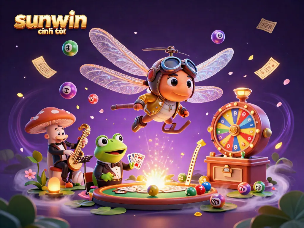 Experience the vibrant fun of sunwin chính thức with exciting lottery games in a magical casino setting.