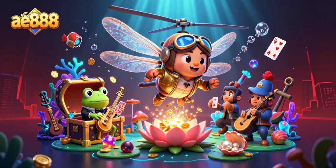 Experience exciting gameplay at ae888 with vibrant casino action featuring unique characters.