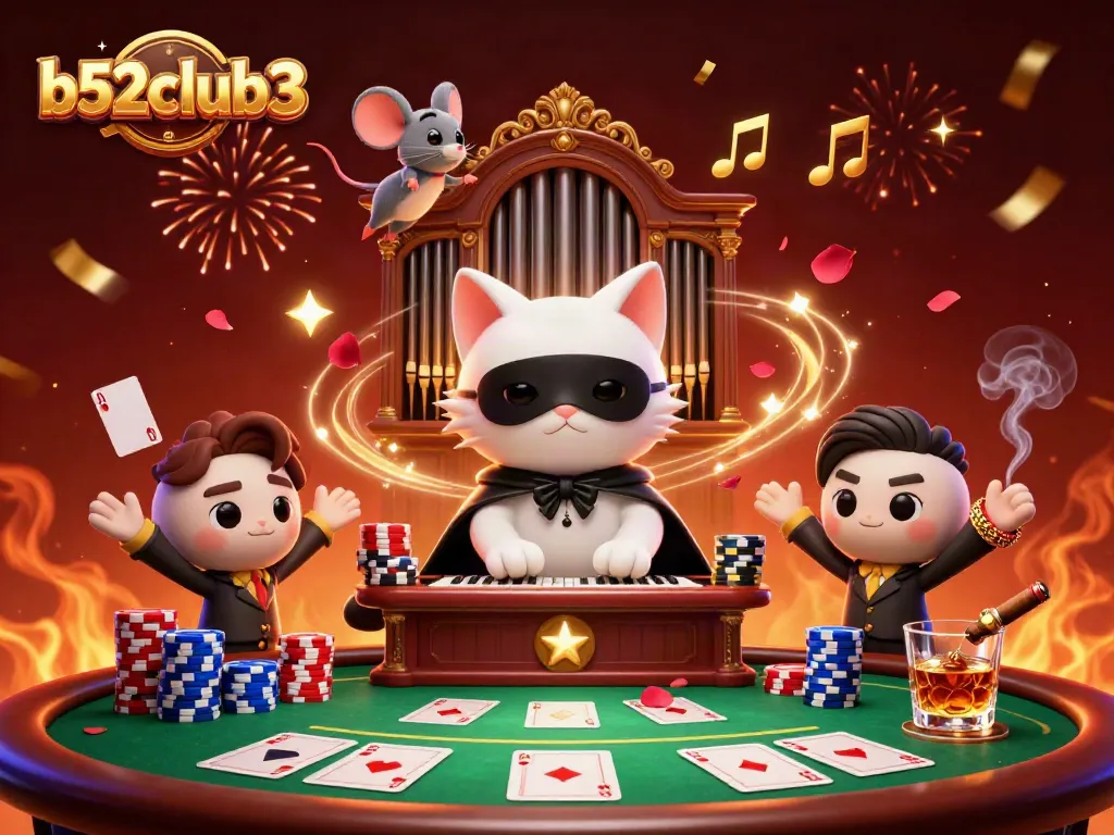 Experience thrilling gameplay at b52club3 with dynamic characters and vibrant casino elements.