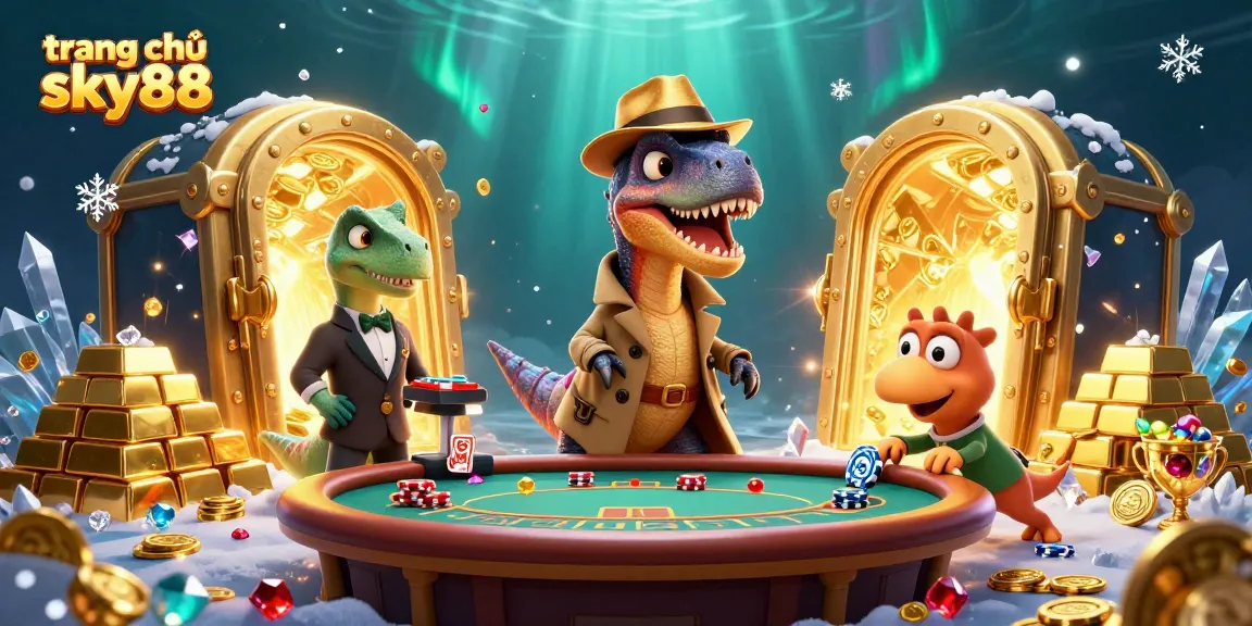 Experience vibrant casino action at trang chủ sky88 with dynamic characters and rich gaming elements.