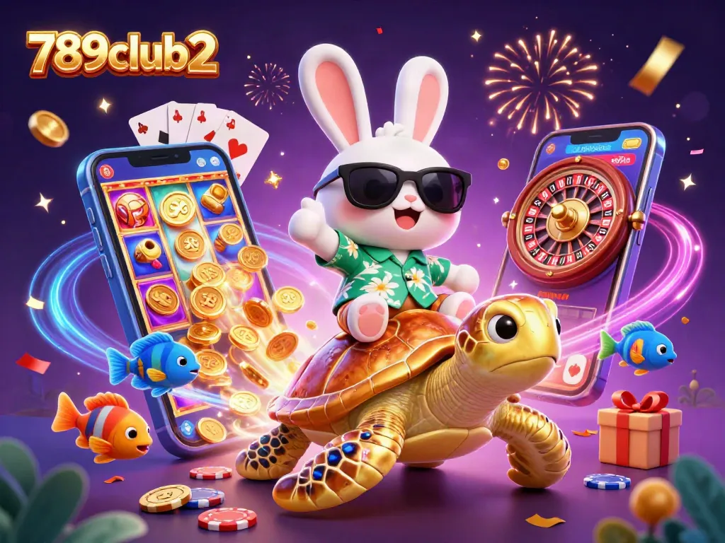 Experience the thrill of 789club2 with vibrant casino action and lucky characters!