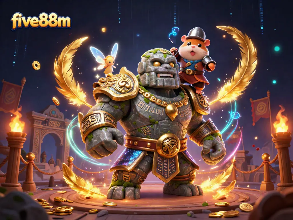 Engage with thrilling adventures at five88m while exploring magical elements and vibrant scenes.