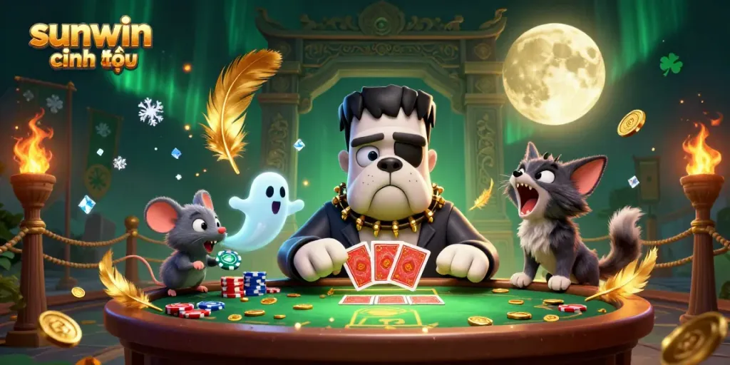 Engage in thrilling card games at sunwin chính thức, featuring dynamic characters and rich casino elements.