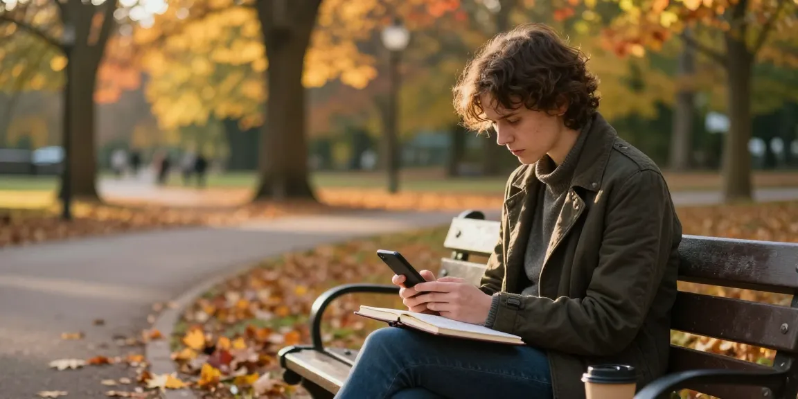 Person reflecting on life challenges at a park bench, representing rokok88's themes of resilience and introspection.