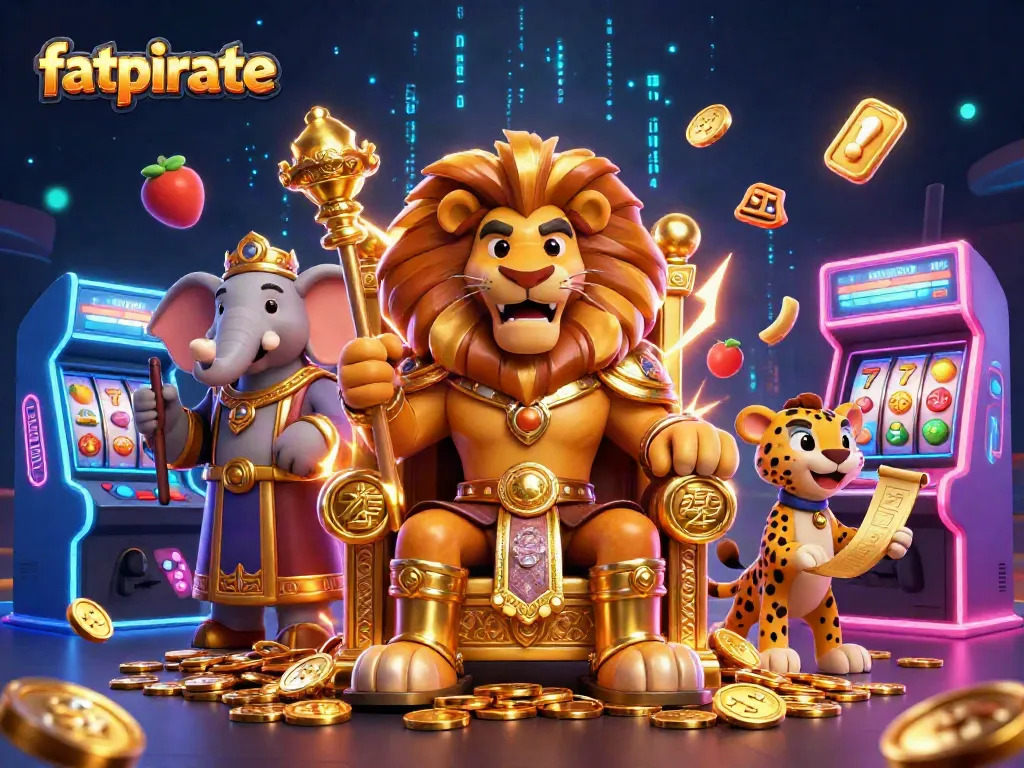 Experience thrilling action at fatpirate casino with vibrant 3D characters and dynamic game elements.