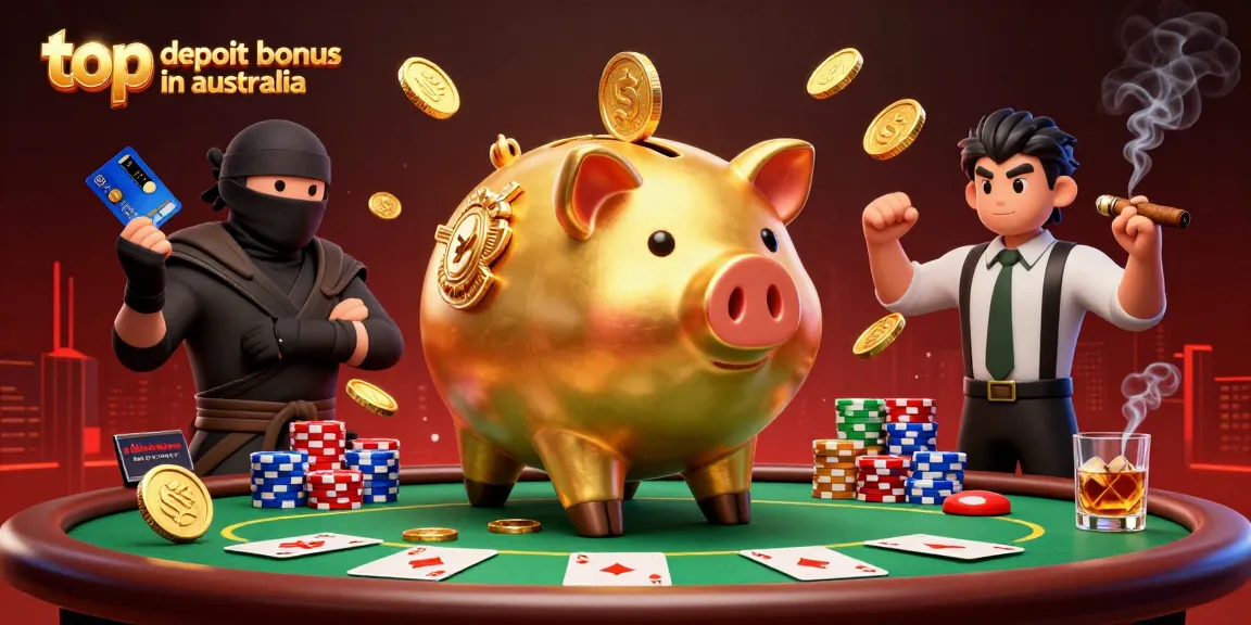 Engage at top no deposit bonus casinos in Australia with vibrant characters and dynamic poker elements.